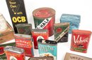 Lot Of Collectible Vintage Tobacco Tins & Paraphernalia