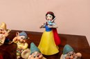 Vintage The Walt Disney Co. 'snow White' Porcelain Figurines By Schmid