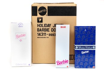 Collection Of Four Boxed Barbies