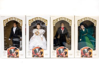 Four Gone With The Wind Limited Edition Collectible Dolls