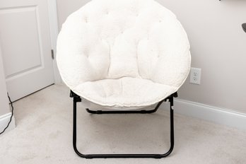 Sherpa Moon Chair