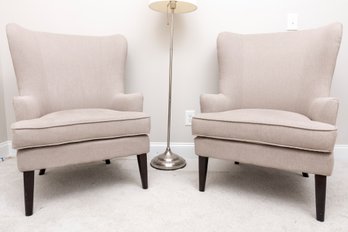 Pair Of Pier 1 Contemporary Armchairs