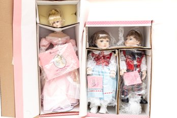 Three Paradise Galleries Treasury Collection Premier Edition Dolls