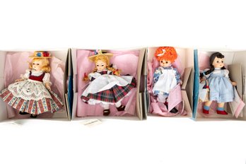 Collection Of Four Madame Alexander Dolls
