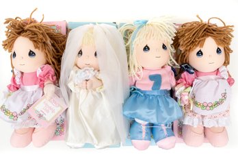 Collection Of Four Precious Moments Dolls