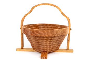 Collapsable Wood Bowl