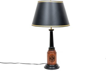 Peace College Wooden Table Lamp
