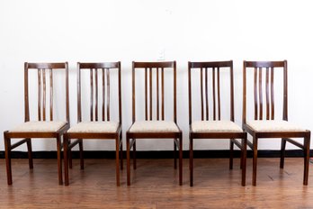 Set Of Five Antique Chairs
