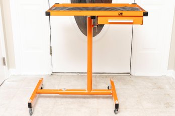 Heavy Duty Adjustable Work Table With Drawer