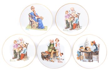 The Normal Rockwell Museum 7' Plates