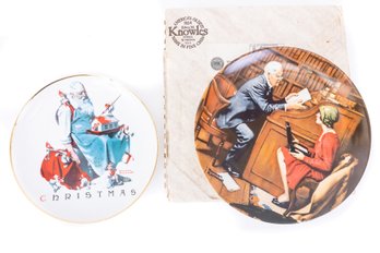 Knowles & Norman Rockwell Illustrated Plates