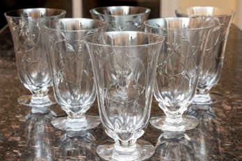 Chantilly By DUNCAN & MILLER Blown Glass Cups