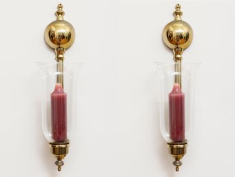 Colonial Brass Wall Sconces