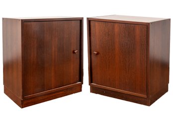 Pair Of Plain Side Cabinets