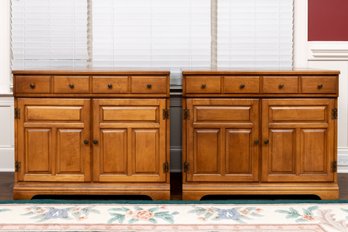 Pair Of 1930 Furniture Makers Buffet Cabinets