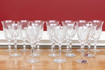 Gorham Cut Crystal Glasses (Two Sizes)