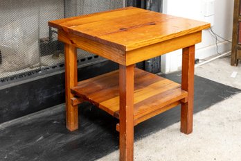 Hand-crafted Pine Wood Table