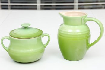 Le Creuset Green Soup Bowl & Jug