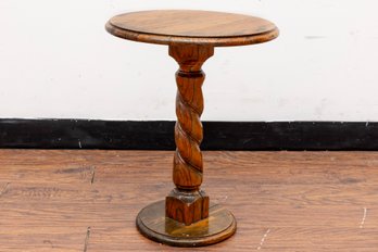 Barley Twist Handmade Pedestal Table