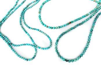 4 Turquoise Necklaces