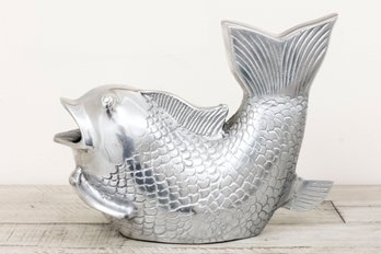 Cast Aluminum Decorative Fish Sculpture
