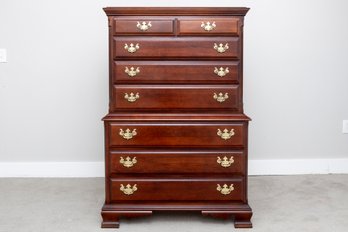 Sumter Cabinet Company Chippendale Style High Dresser