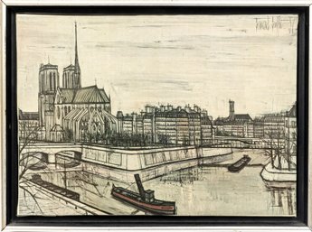 Bernard Buffet Notre Dame Art Print