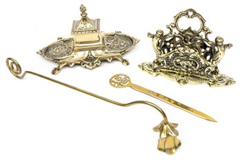 Solid Brass Desk Accessories