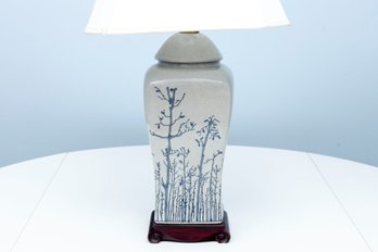 Oriental Jar Style Table Lamp