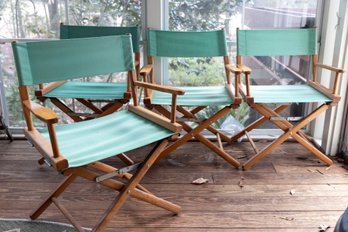 Set Of Four Directors Chairs