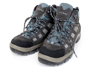 L.L. Bean Women's Leather Lace Up Ankle Hiking Boots (Size 10)
