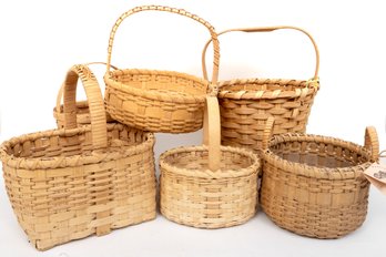 Collection Of White Oak Baskets