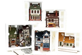 5 Heritage Village Collection Dicken's Village Series