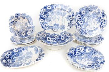 Gay Day By Wood & Sons Porcelain China Set
