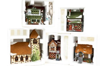 5 Heritage Village Collection Dicken's Village Series