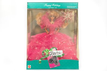 Happy Holidays Barbie 1990
