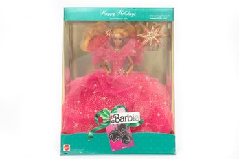 Happy Holidays Barbie 1990