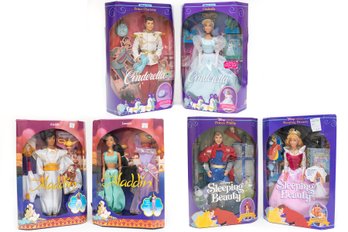 Disney Classics Couples--Sleeping Beauty, Cinderella, Alladdin