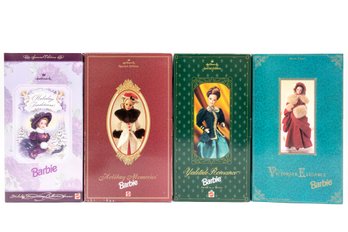 Collection Of Hallmark Special Edition Barbies