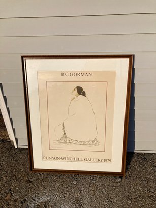 R. C. Gorman Signed Print