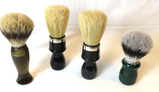 Assortment Of 4 Shaving Brushes Omega
