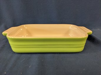 Small Lime Green Le Creuset Casserole Dish