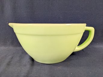 Vintage Fire King Jadeite Mixing Bowl With Handle