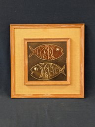 Harris Strong Fish Tile With Original Label