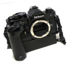 Nikon FM2 Camera With Nikon MD-12 Motor Drive