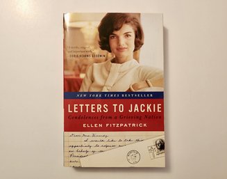 FITZPATRICK, Ellen. LETTERS TO JACKIE. Author Signed Book.