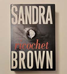 BROWN, Sandra. RICOCHET. Author Signed Book.