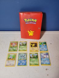 Pokemon Book Of Cards.  All That You See. I Think Many First Edition. - - - --- - -- -- -- - Loc: BS3 Cab
