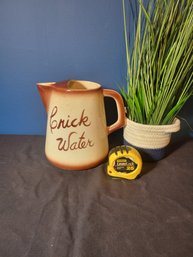 Crick Water Pitcher. Vintage Item With No Chips. - - - - - - - -- - - - - - - - - -- - -- - - Loc FH