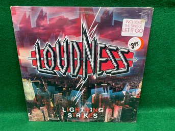 Loudness. Lightning Strikes On 1986 Atco Records. Sealed. Heavy Metal.